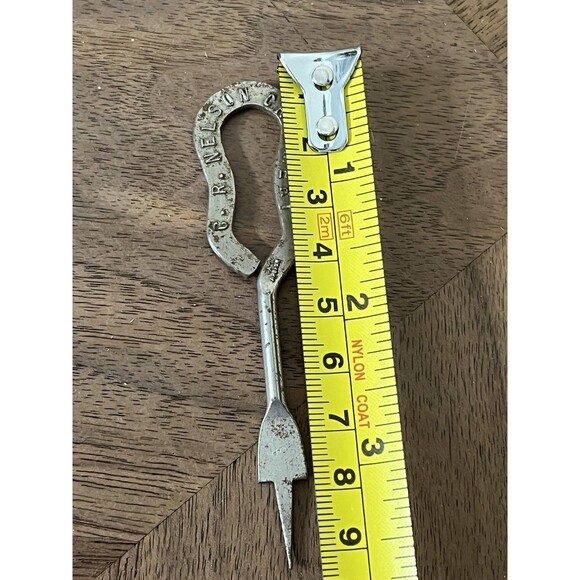 Vintage C.R. Nelson Creamery Sanitary Dairy Milk Cap Opener - Picture 5 of 6